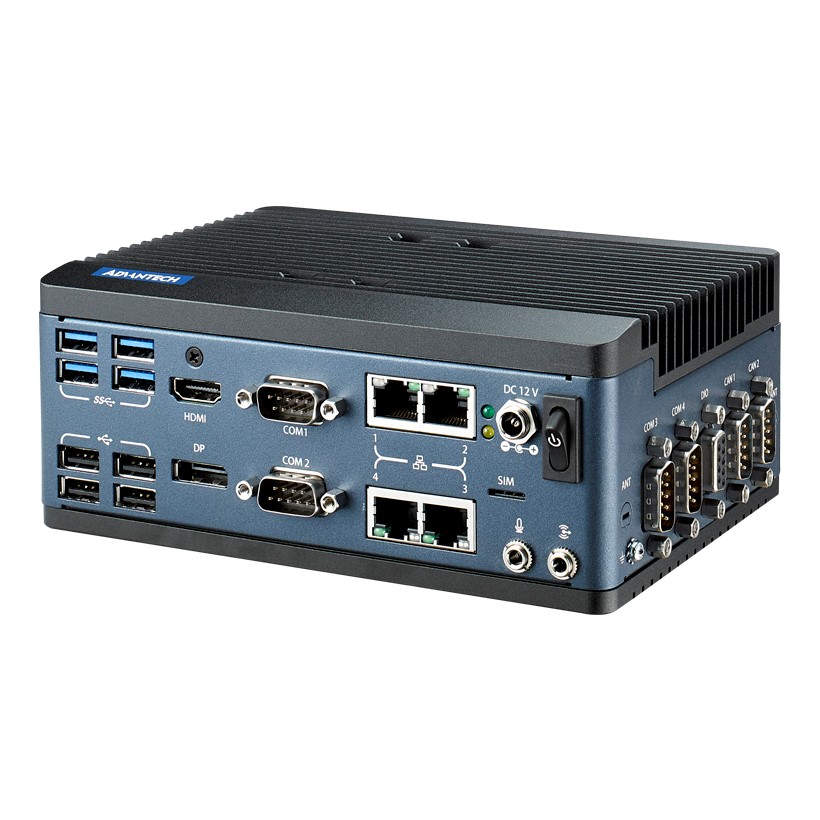 ADVANTECH/研华 Intel第八代Core-Ui5/i7掌上型无风扇嵌入式工控机 EPC-C301EVK-S6A1