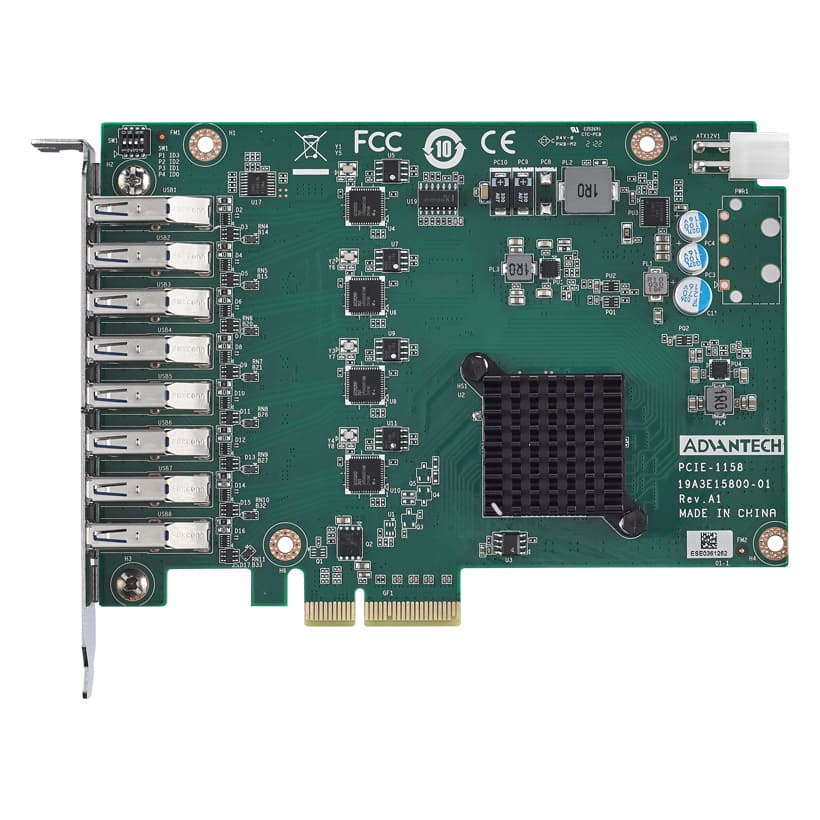 ADVANTECH/研华 8portsUSB3visioninterfacecard PCIE-1158-AE