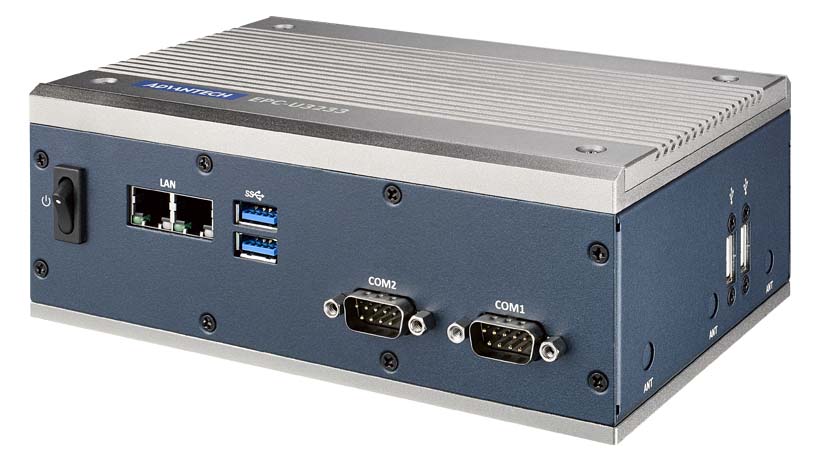 ADVANTECH/研华 Intel<sup>®</sup>WhiskeyLakeCore-iSeriesPalm-sizedFanlessEmbeddedPC EPC-U32333B-00Y1E