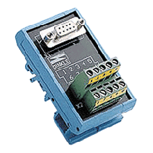 ADVANTECH/研华 DIN导轨安装的DB-9接线端 ADAM-3909-AE