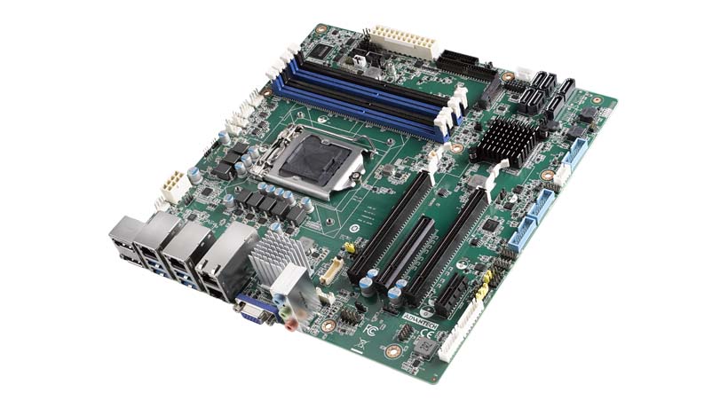 ADVANTECH/研华 LGA1200mATX2DP/6SATA/6COM/12USB/2GbE/Q AIMB-587QG2-00A1E