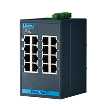 ADVANTECH/研华 16端口支持EtherNet/IP协议建议网管型工业交换机 EKI-5526I-EI-AE
