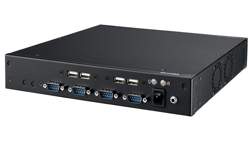 ADVANTECH/研华 1U超薄嵌入式工控机-基于Intel第八代桌面级Corei3/i5/i7，搭载H310芯片组 EPC-T22867A-00Y1E