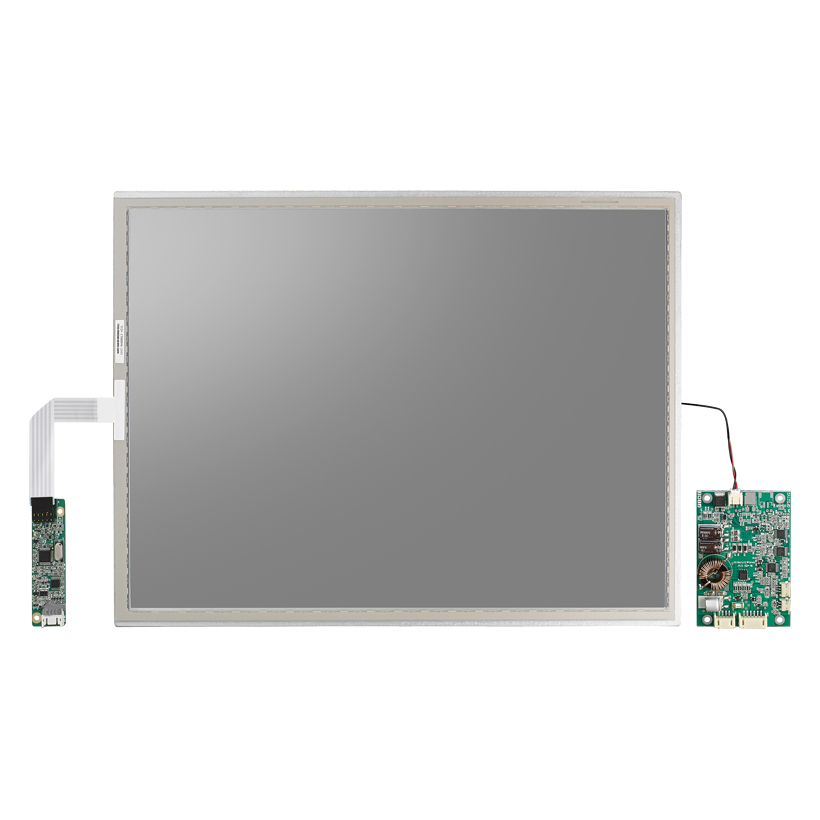 ADVANTECH/研华 15”1024*768分辨率，1200流明，LVDS接口工业显示套件。自带高亮背光驱动板，触摸屏可选， IDK-2115R-K2XGB2