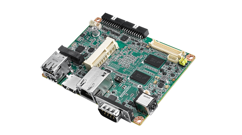 ADVANTECH/研华 基于NXPArmCortex-A9i.MX6平台精简功能的2.5寸紧凑型单板电脑。搭配UIO20/40可快速扩展各种外设接口 RSB-3430CD-PCA1E