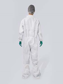 Ansell/安思尔 带衣领式连体防护服——无菌 BioClean-D Sterile Coverall with Collar S-BDCCT