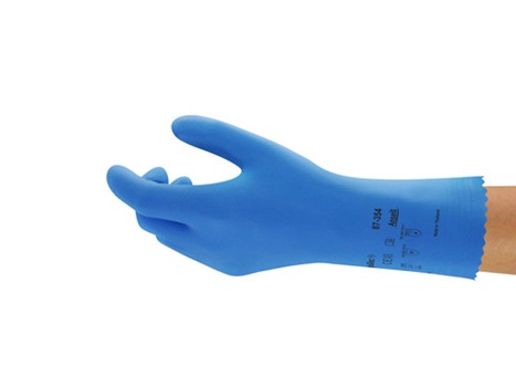 Ansell/安思尔 优质银色衬里天然橡胶手套，性能卓越，经久耐用 AlphaTec® 87-354