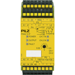 PILZ/皮尔磁 安全继电器 PSWZ X1P C 0,5V/24-240VACDC 2n/o 1n/c2so 787949