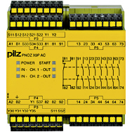 PILZ/皮尔磁 安全继电器 PNOZ X9P C 24DC 24-240VACDC 7no 2nc 2so 787606
