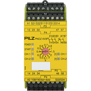 PILZ/皮尔磁 安全继电器 PNOZ XV3P 3/24 VDC 3n/o 2n/o t 777512