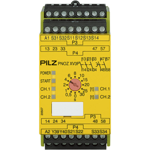 PILZ/皮尔磁 安全继电器 PNOZ XV3P 30/24 VDC 3n/o 2n/o t 777510