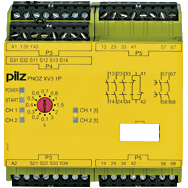 PILZ/皮尔磁 安全继电器 PNOZ XV3.1P 3/24VDC 3n/o 1n/c 2n/o t 777522