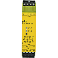 PILZ/皮尔磁 安全继电器 PZE X4VP 3/24VDC 4n/o fix 777583