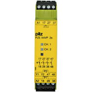PILZ/皮尔磁 安全继电器 PZE X4VP 2/24VDC 4n/o fix 777582