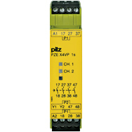 PILZ/皮尔磁 安全继电器 PZE X4VP 1/24VDC 4n/o fix 777581