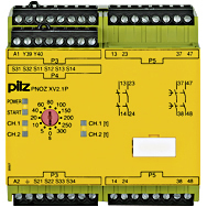 PILZ/皮尔磁 安全继电器 PNOZ XV2.1P 300/24-240VACDC 2n/o 2n/o t 777548