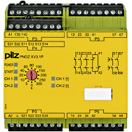 PILZ/皮尔磁 安全继电器 PNOZ XV3.1P 300/24-240VACDC 3no 1nc 2no 777538