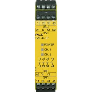PILZ/皮尔磁 安全继电器 PZE X4.1P 24VDC 4n/o 777587
