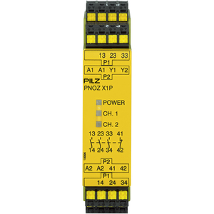 PILZ/皮尔磁 安全继电器 PNOZ X1P C 24VDC 3n/o 1n/c 787100