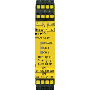 PILZ/皮尔磁 安全继电器 PNOZ X2.8P C 24-240VAC/DC 3n/o 1n/c 787302