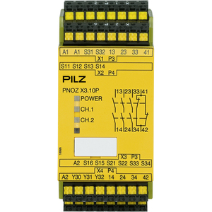 PILZ/皮尔磁 安全继电器 PNOZ X3.10P C 24VACDC 3n/o 1n/c 1so 787314