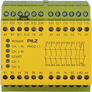 PILZ/皮尔磁 安全继电器 PNOZ 11 24VAC 24VDC 7n/o 1n/c 774080