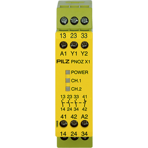 PILZ/皮尔磁 安全继电器 PNOZ X1 24VAC/DC 3n/o 1n/c 774300