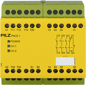 PILZ/皮尔磁 安全继电器 PNOZ 1 24VDC 3n/o 1n/c 775695