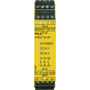 PILZ/皮尔磁 安全继电器 PNOZ X2.3P 24VACDC 3n/o 777304
