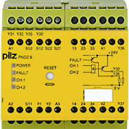 PILZ/皮尔磁 安全继电器 PNOZ 8 24VDC 3n/o 1n/c 2so 774760