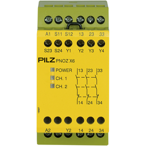 PILZ/皮尔磁 安全继电器 PNOZ X6 24VAC 24VDC 3n/o 774729