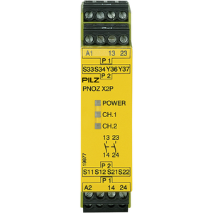 PILZ/皮尔磁 安全继电器 PNOZ X2P 24VACDC 2n/o 777303