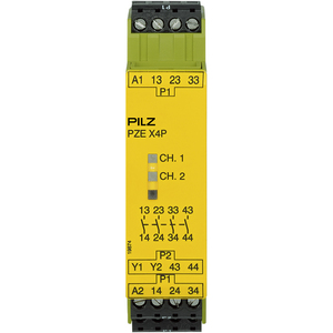 PILZ/皮尔磁 安全继电器 PZE X4P 24VDC 4n/o 777585