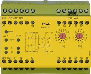 PILZ/皮尔磁 安全继电器 PNOZ 2VJ 24VDC 3n/o 1n/c 2n/o t 774012