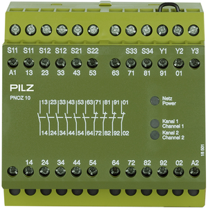 PILZ/皮尔磁 安全继电器 PNOZ 10 24VDC 6n/o 4n/c 774009
