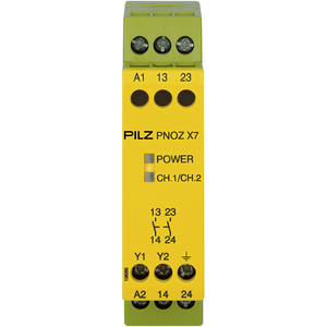 PILZ/皮尔磁 安全继电器 PNOZ X7 110VAC 2n/o 774053