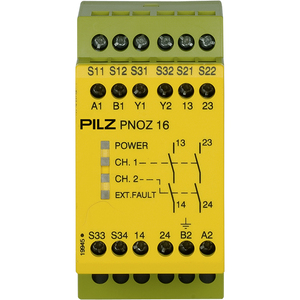 PILZ/皮尔磁 安全继电器 PNOZ 16 230VAC 24VDC 2n/o 774066