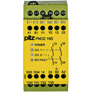 PILZ/皮尔磁 安全继电器 PNOZ 16S 24VAC 24VDC 2n/o 2so 774070