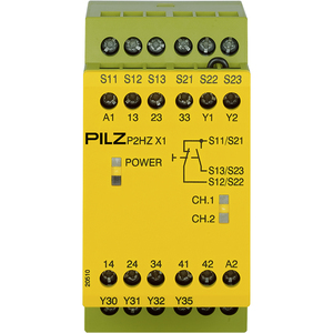 PILZ/皮尔磁 安全继电器 P2HZ X1 24VDC 3n/o 1n/c 774340