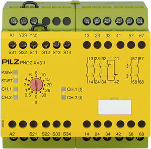 PILZ/皮尔磁 安全继电器 PNOZ XV3.1 30/24VDC 3n/o 1n/c 2n/o t 774530
