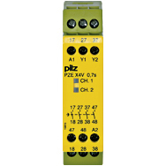 PILZ/皮尔磁 安全继电器 PZE X4V 0,7/24VDC 4n/o fix 774586