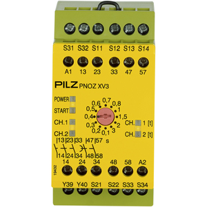 PILZ/皮尔磁 安全继电器 PNOZ XV3 3/24VDC 3n/o 2n/o t 774542