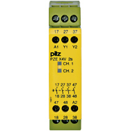 PILZ/皮尔磁 安全继电器 PZE X4V 2/24VDC 4n/o fix 774582