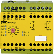 PILZ/皮尔磁 安全继电器 PNOZ XV2.1 300/24-240VACDC 2n/o 2n/o t 774558