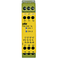 PILZ/皮尔磁 安全继电器 PZE X4V 1/24VDC 4n/o fix 774581