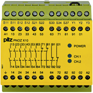 PILZ/皮尔磁 安全继电器 PNOZ X10 24VAC 6n/o 4n/c 3LED 774700