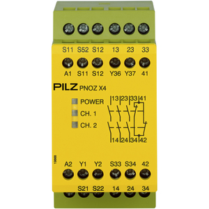 PILZ/皮尔磁 安全继电器 PNOZ X4 24VDC 3n/o 1n/c 774730