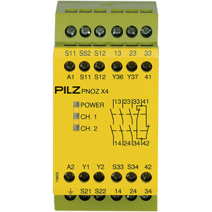 PILZ/皮尔磁 安全继电器 PNOZ X4 230VAC 3n/o 1n/c 774738