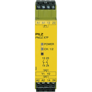 PILZ/皮尔磁 安全继电器 PNOZ X7P 24VAC/DC 2n/o 777059