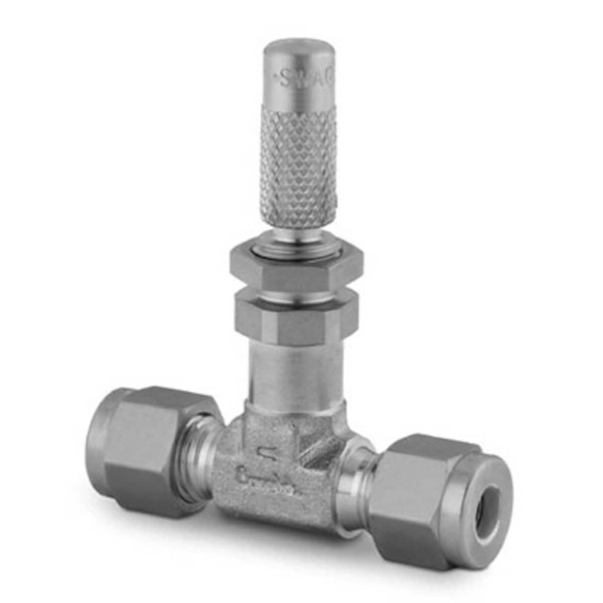 SWAGELOK/世伟洛克 不锈钢低流量计量阀，1/4 in. 世伟洛克卡套管接头 SS-SS4